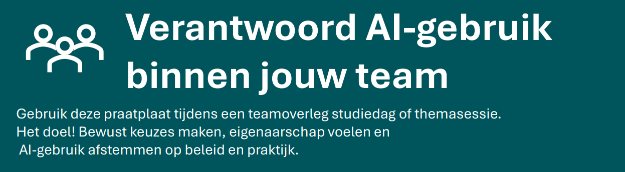 Praatplaat – verantwoord AI-gebruik in je team – klik om te downloaden